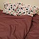 Order Set of bed linen from ranfors (organic cotton poplin). Strochkastudio. Livemaster. . Bedding sets Фото №3