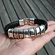 Braided men's massive bracelet. Braided bracelet. kot-bayun. Online shopping on My Livemaster.  Фото №2
