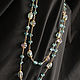 Beads EMERALD FLUORITE Gilding Natural fluorite. Beads2. cherry.jewelry. Online shopping on My Livemaster.  Фото №2