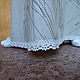 Skirt linen lace gray long floor. Skirts. Tolkoyubki. Online shopping on My Livemaster.  Фото №2