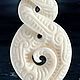 Double helix Pikuroa symbol Maori. Pendants. NGS Masters. Online shopping on My Livemaster.  Фото №2