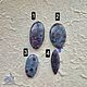 Рубин в кианите кабошоны. Кабошоны. Gems for Art (Indianstones). Ярмарка Мастеров.  Фото №7