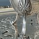 Заказать Винтаж: Редкость! Старинный крупный  чайник, серебрение. Antique.Silver.Farfor. Ярмарка Мастеров. . Чайники винтажные Фото №3