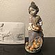 Винтаж: LLADRO 1422 фарфоровая статуэтка  Мисс Валенсия с апельсинами, Статуэтки винтажные, Санкт-Петербург,  Фото №1