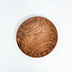 Wooden plate made of Siberian Cedar 240 mm T146. Plates. ART OF SIBERIA. My Livemaster. Фото №5