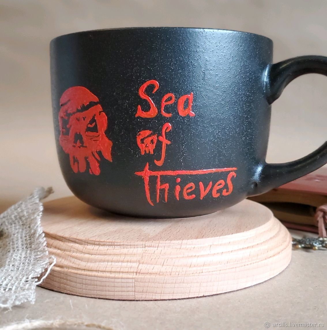 Кружка с декором из игры Sea of Thieves в интернет-магазине Ярмарка  Мастеров по цене 4000 ₽ – SKQU4RU | Кружки и чашки, Санкт-Петербург -  доставка по ...