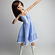  Платье для куклы Smart Doll, Dollfie Dream, 1/3 BJD. Одежда для кукол. ToyFairyTale. Ярмарка Мастеров.  Фото №8