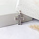 Old believer cross. 925 sterling silver. Folk decorations. Zoloto Master. Online shopping on My Livemaster.  Фото №2