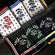 Set of men's handkerchiefs with embroidered Monogram. Handkerchiefs. mybroidery. Online shopping on My Livemaster.  Фото №2
