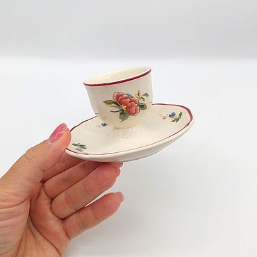 Винтаж ручной работы. Ярмарка Мастеров - ручная работа Винтаж: Пашотница Villeroy Boch Phoenix rot. Handmade.