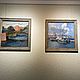 Корабли, картина маслом, холст на оргалите, масло 40х40 см. Картины. Tomileka - Картины и портреты маслом. Ярмарка Мастеров.  Фото №4