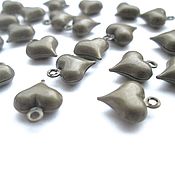 Материалы для творчества handmade. Livemaster - original item Heart pendant, 28951239 metal bronze, accessories. Handmade.