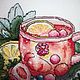 Berry tea (cross-stitch). Pictures. Olga Kaletina. My Livemaster. Фото №4