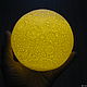Ball night light Moon 12 cm (Yellow White). Nightlights. AstroZona (astroshop). Online shopping on My Livemaster.  Фото №2