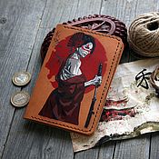 Сумки и аксессуары handmade. Livemaster - original item Leather passport cover 