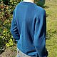 Заказать Джемпер двухцветный меринос/ кашемир. Вера / Kirshvery_knit (kirshvery) (kirshvery). Ярмарка Мастеров. . Свитеры Фото №3
