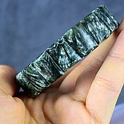 Украшения handmade. Livemaster - original item Seraphinit / a clinochlore bracelets made of stones. Handmade.