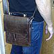 Bag leather mens 207, Men\'s bag, St. Petersburg,  Фото №1
