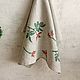 Linen kitchen towels 'Herbs'. Towels. Sewing fad. Online shopping on My Livemaster.  Фото №2