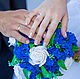 Свадебный букет невесты из полимерной глины, Букеты, Москва,  Фото №1