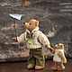 Fair masters-Teddy bear Svetlana Shelkovnikova Teddy Bear handmade. Teddys made by Svetlana Shelkovnikova 
