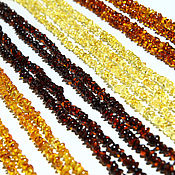 Работы для детей, handmade. Livemaster - original item Medical beads amber 