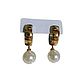 Pearl Ring Earrings, artificial pearls. Congo earrings. BalticAmberJewelryRu Tatyana. Online shopping on My Livemaster.  Фото №2