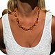 Amber Bead Necklace natural stone Baltic amber necklace woman. Beads2. BalticAmberJewelryRu Tatyana. Online shopping on My Livemaster.  Фото №2