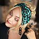 Заказать Повязка из шёлка Армани. Праздничная коллекция. SOFIE ACCESSORIES. Ярмарка Мастеров. . Чалмы Фото №3