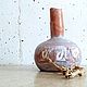 Ваза из керамики handmade. Нерикоми, глазури. Вазы. Наталия Мисюра. Интернет-магазин Ярмарка Мастеров.  Фото №2