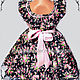 Dress 'Flowers' chiffon Art.299. Dresses. ModSister. Online shopping on My Livemaster.  Фото №2