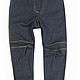 Jeans with hems and knees. Jeans. Lollypie - Modiste Cat. Online shopping on My Livemaster.  Фото №2