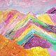 Picture rainbow mountains Peru 30h40 cm. Pictures. darilovaart. Online shopping on My Livemaster.  Фото №2