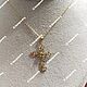Крест серебряный с золочением. Крестик. Natejewelry. Ярмарка Мастеров.  Фото №5