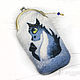 Eyeglass case for children's glasses felted from six Dragons, Eyeglass case, Moscow,  Фото №1