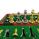  Chess Classic, 30x30 cm, wood,shape metal. Chess. Unique items made of wood, handmade. My Livemaster. Фото №6