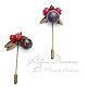 Order Little berry brooch-pins for scarf, coat, stole, pin. Ritasdreams (ritasdreams). Livemaster. . Brooches Фото №3