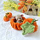 Мышуня (4 см). Мини фигурки и статуэтки. teddy_and_toys. Ярмарка Мастеров.  Фото №6