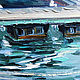 Order Oil painting Berth. Yacht. Dubinina Ksenya. Livemaster. . Pictures Фото №3