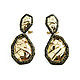 Earrings 'Wonderland' with diamonds, gold, silver, Earrings, Moscow,  Фото №1