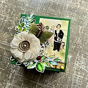 Открытки handmade. Livemaster - original item Card-box with a surprise. The festive mood. Handmade.