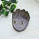 The badge on the backpack Groot brooch tree. Badge. VTeremok. My Livemaster. Фото №4