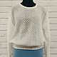 Order Mohair jumper, gossamer. Knitted Things For All (matronka). Livemaster. . Jumpers Фото №3