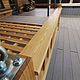 Подвесная уличная кровать/диван из лиственницы. Качели садовые. Frolov-1. Ярмарка Мастеров.  Фото №5