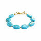 Turquoise bracelet 'Turquoise' bracelet made of natural turquoise. Bead bracelet. Irina Moro. Online shopping on My Livemaster.  Фото №2