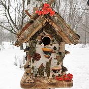 Дача и сад handmade. Livemaster - original item Birdhouse Forest Heat. Handmade.