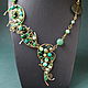 Necklace Ondine (option with jade), Necklace, St. Petersburg,  Фото №1