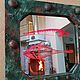 Эксклюзивное Зеркальное панно окно с подсветкой Море. Панно. Суровый дизайн. Ярмарка Мастеров.  Фото №4