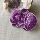 Brooch 'Orchid». Brooches. anel-art. My Livemaster. Фото №5