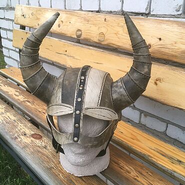 Сборная бумажная модель Шлем Викинга / Viking Helmet